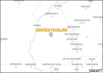 map of Darreh-ye Kajak