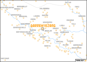 map of Darreh-ye Zang