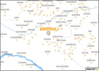 map of Darre Kili