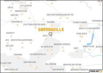 map of Darrowville