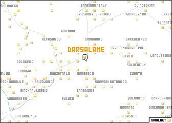 map of Darsalame
