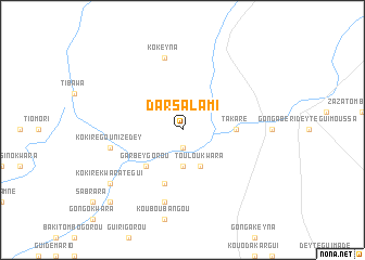 map of Dar Salami