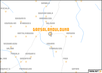 map of Dar Salam Oulouma