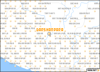 map of Darshanpāra