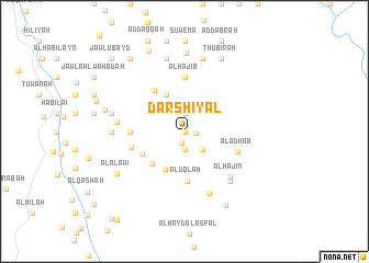 map of Dār Shiyal