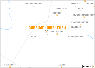 map of Dar Sidi Chaïb el Chej