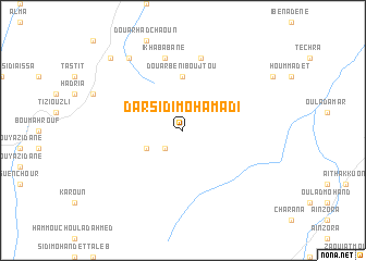 map of Dar Sidi Mohamadi