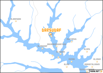 map of Dār Sūdaf