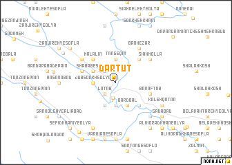 map of Dār Tūt