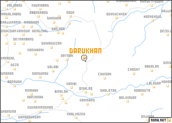 map of Dārū Khān