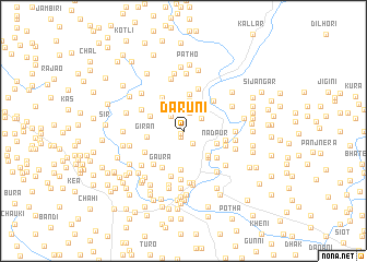 map of Darūni