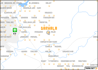 map of Darwāla