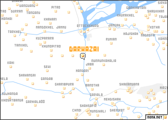 map of Darwāzai