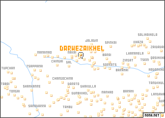 map of Darwezai Khel