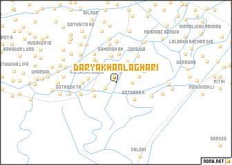 map of Darya Khān Laghāri