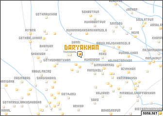 map of Darya Khān