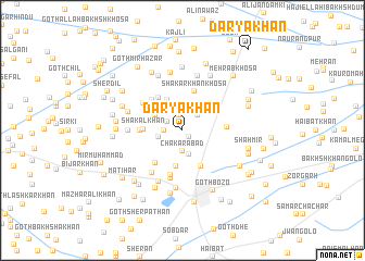 map of Darya Khān