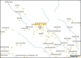 map of Dāryūn