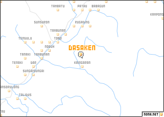 map of Dasaken