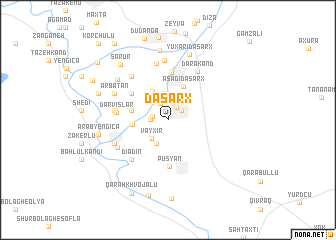 map of Daşarx