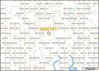 map of Dāserāti