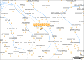 map of Dāsh Bāshi