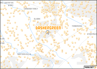 map of Dasher Green