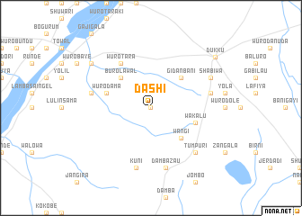 map of Dashi