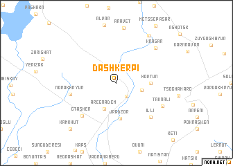 map of Dashkerpi