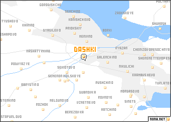 map of Dashki