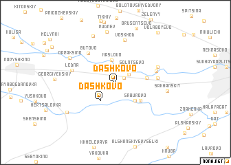 map of Dashkovo