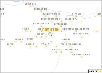 map of Dashtak