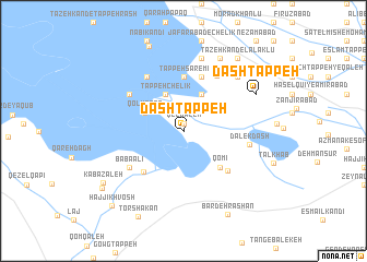 map of Dāsh Tappeh