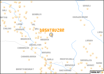 map of Dasht Avzar