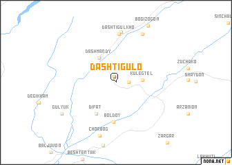 map of Dashtigulo