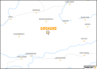 map of Dashu\