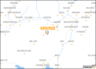 map of Dasindo