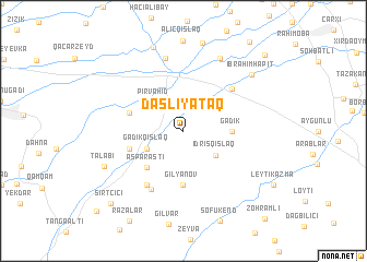 map of Daşlıyataq