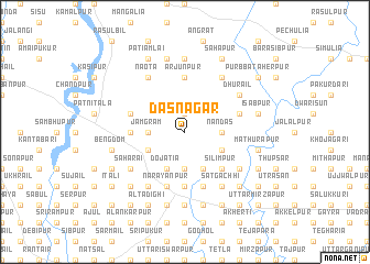 map of Dasnagar