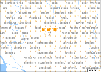 map of Dāspāra