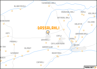 map of Daş Salahlı
