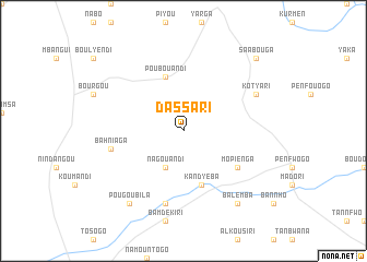 map of Dassari