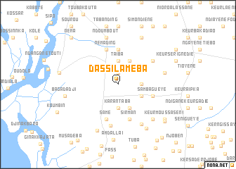 map of Dassilamé Ba