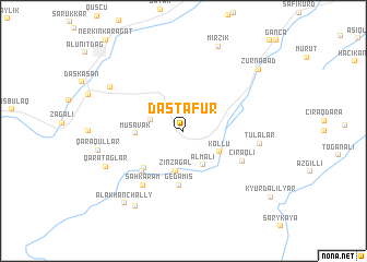 map of Dǝstǝfur