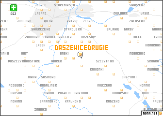 map of Daszewice Drugie