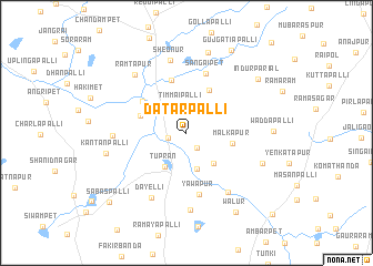 map of Dātarpalli