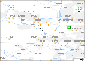 map of Datchet