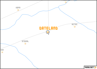 map of Dateland