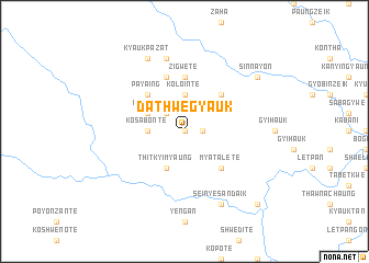 map of Dathwegyauk