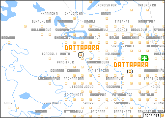 map of Dattapāra